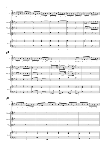 Vivaldi: Magnificat in G minor RV611, (SA soli, SSAA choir, full score and parts)