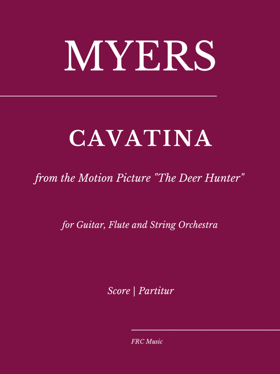 Cavatina Chamber Orchestra scores gallery preview page 1