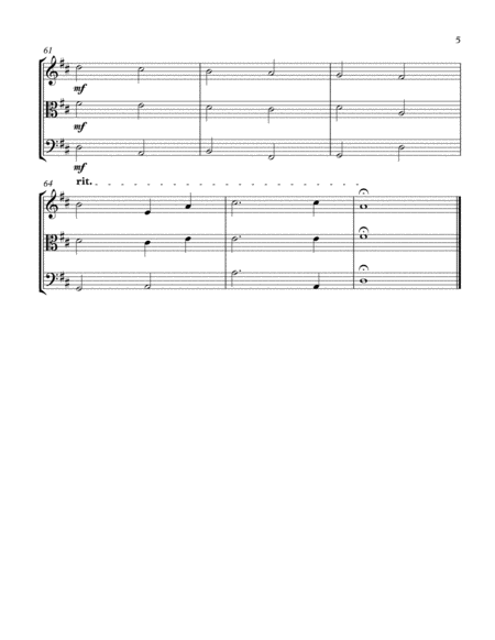 Canon In D String Trio-Violin Viola and Cello image number null