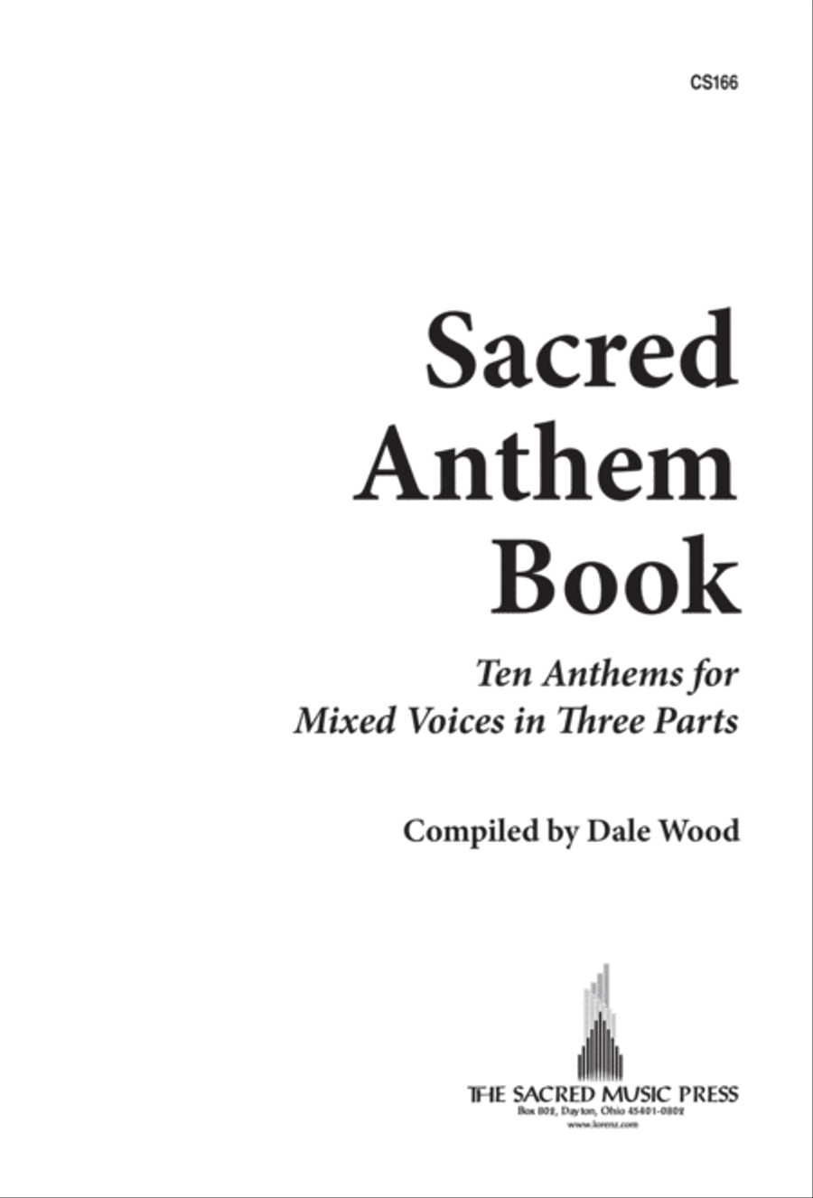 Sacred Anthem Book 3-Part scores gallery preview page 1
