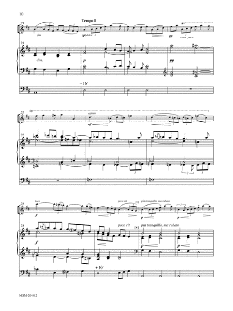 Meditation Organ scores gallery preview page 3