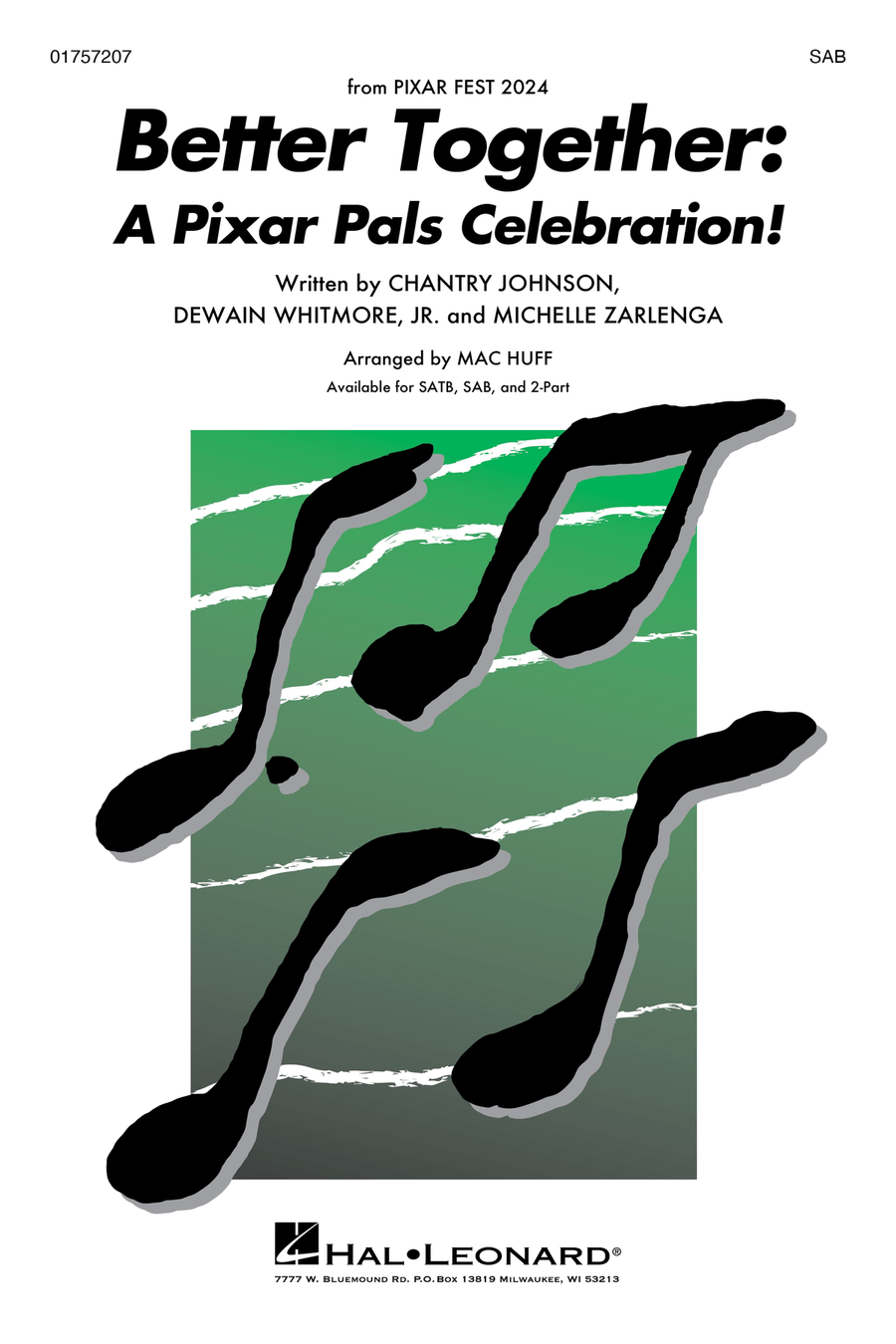 Better Together: A Pixar Pals Celebration! 3-Part scores gallery preview page 1