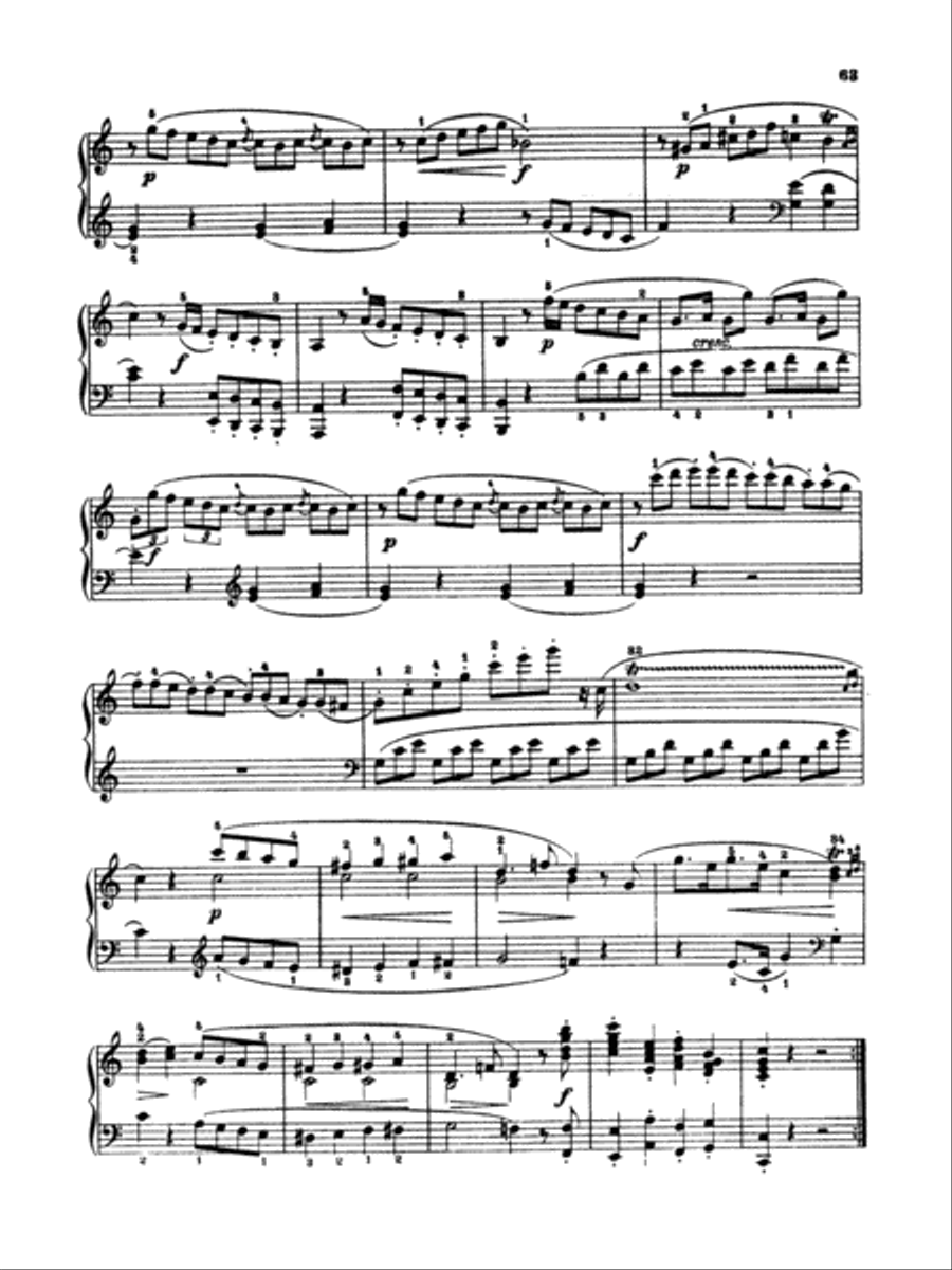 Clementi: Twelve Sonatinas Piano Solo scores gallery preview page 6