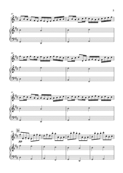 Canon in D for Violin and Beginner Piano image number null