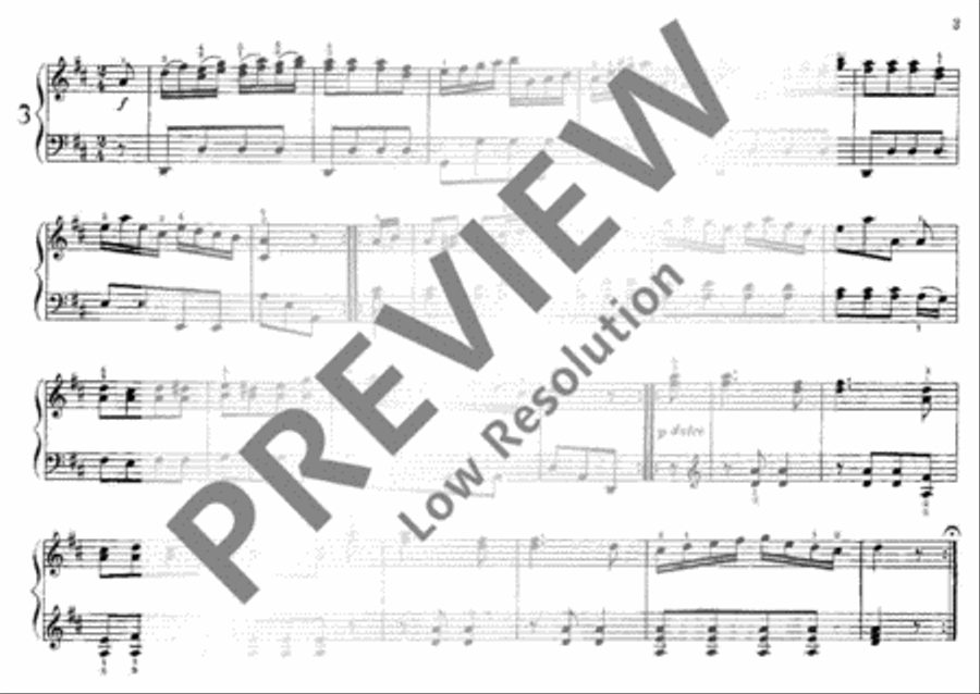 20 English Dances Piano Solo scores gallery preview page 6