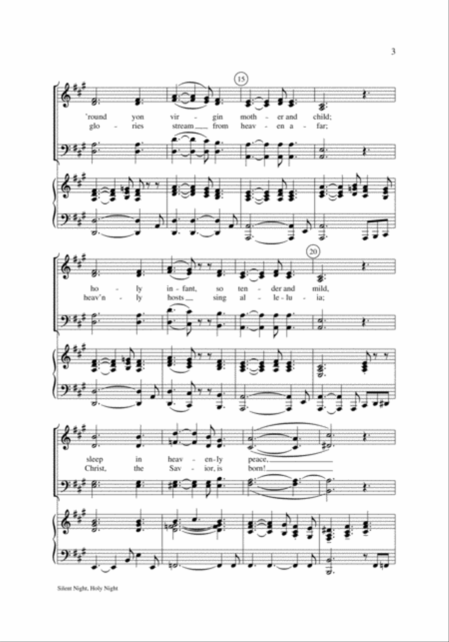 <br>Sheet music extract