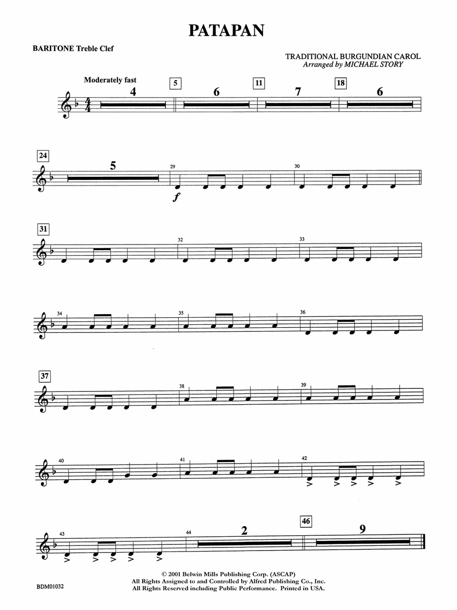 Patapan: Baritone T.C.