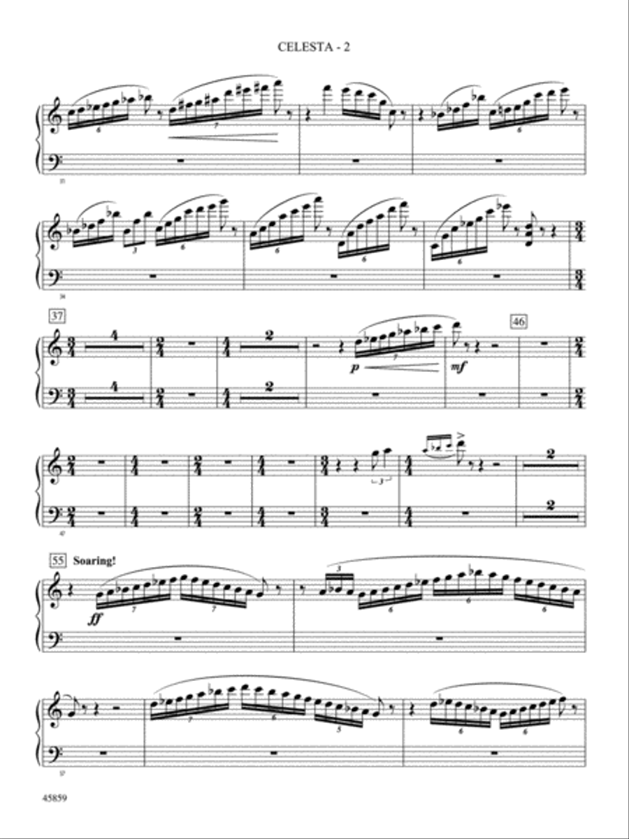 Fantastic Beasts and Where to Find Them: Piano Accompaniment Full Orchestra scores gallery preview page 2