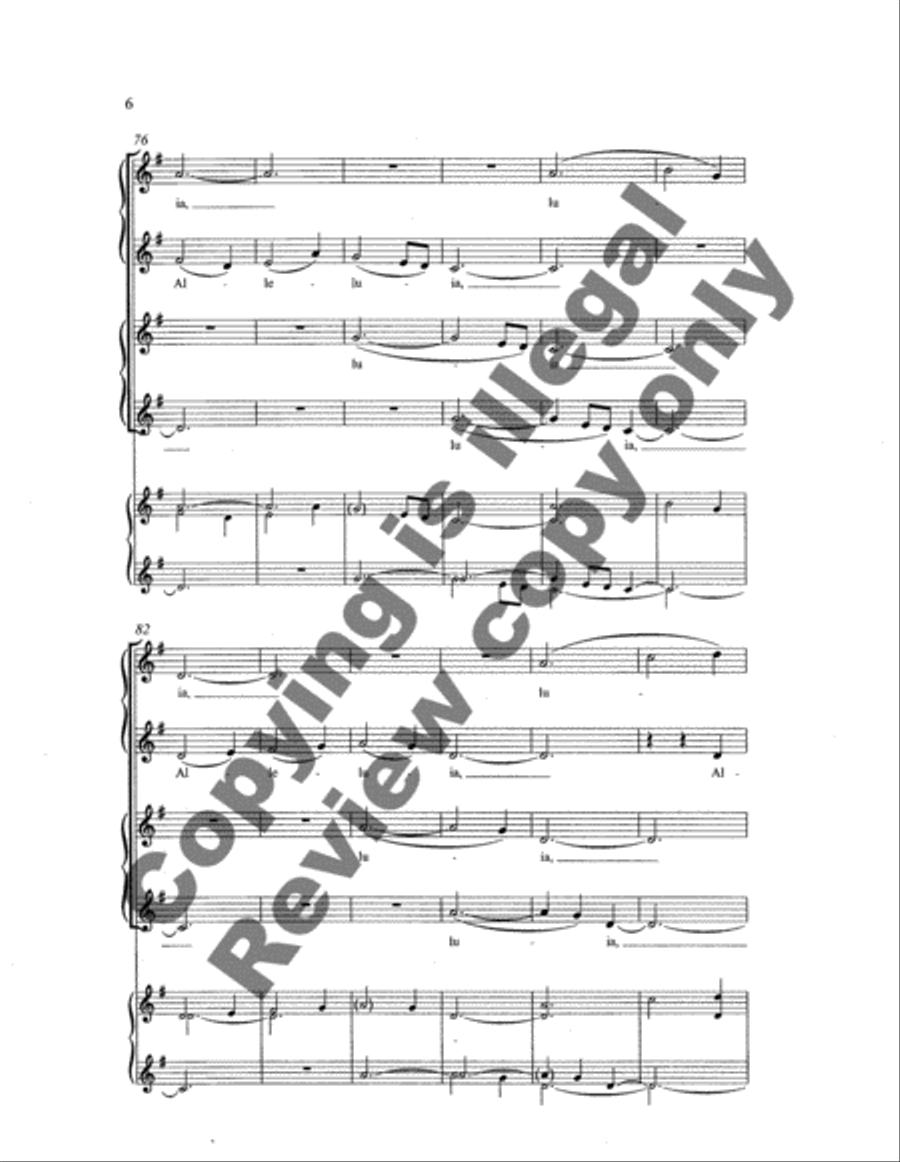 Hebrides Lullaby (The Christ Child's Lullaby) SA scores gallery preview page 6