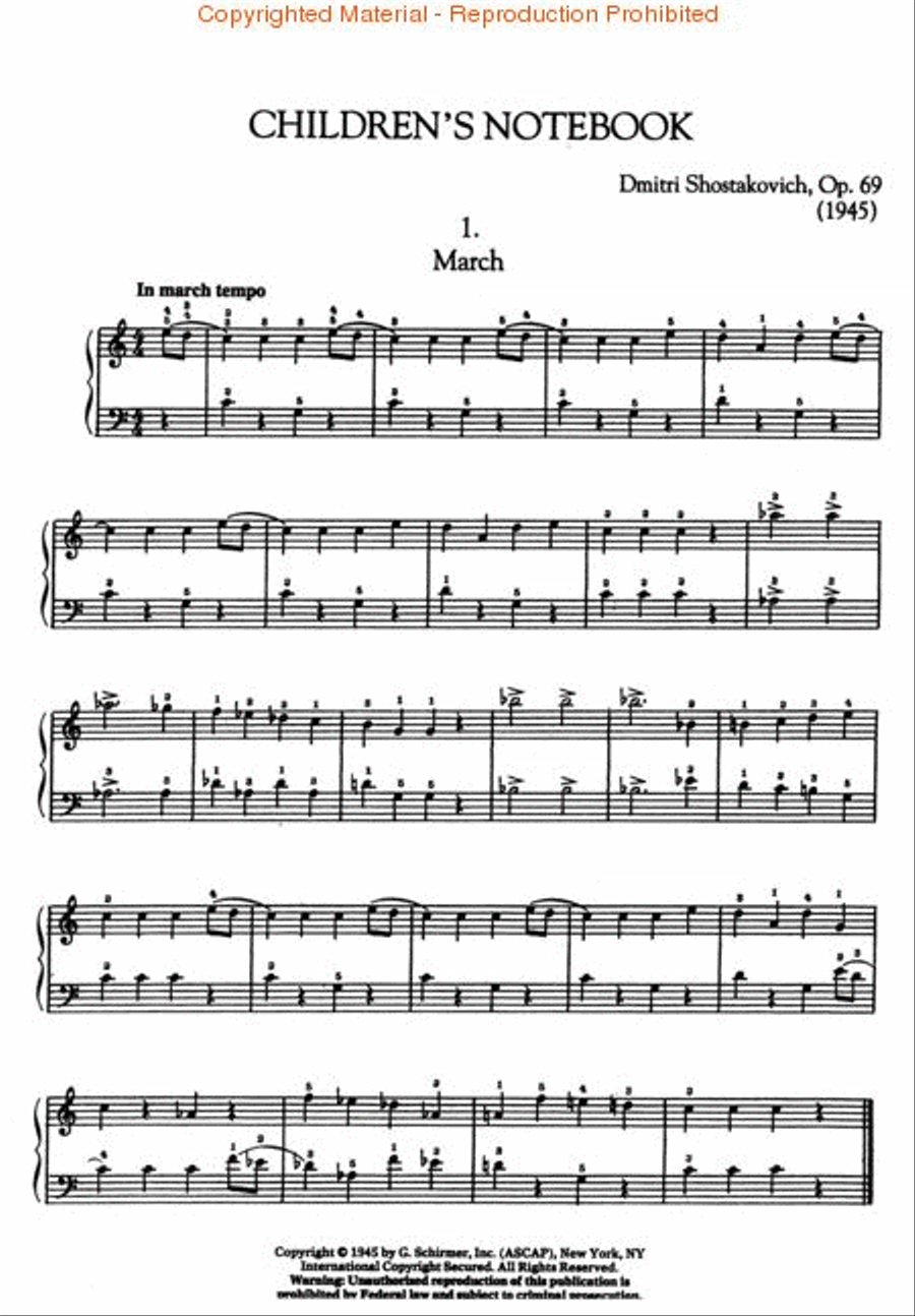 Easier Works Piano Solo scores gallery preview page 2