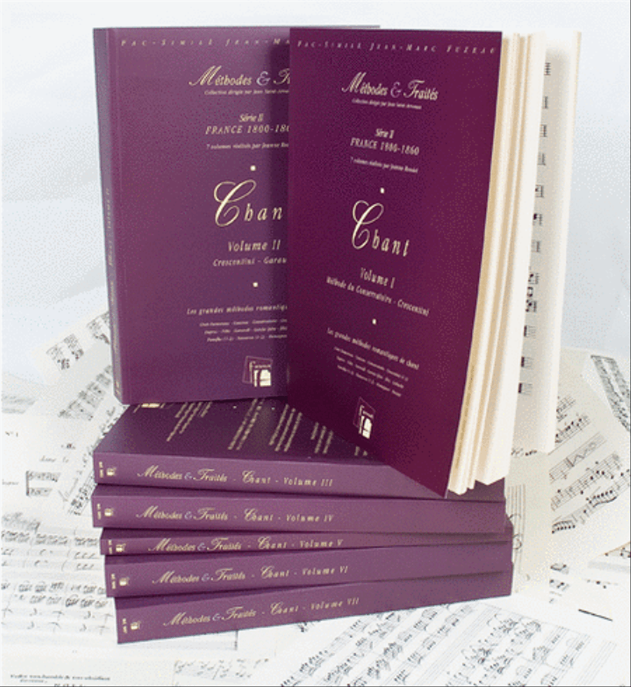 Methods & Treatises Voice - 7 Volumes - France 1800-1860 Voice scores gallery preview page 1