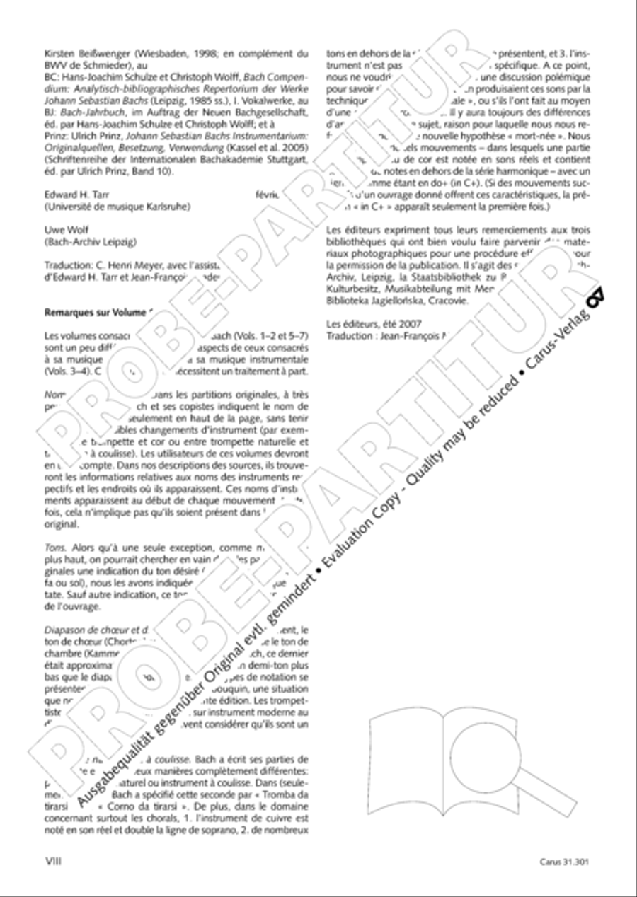 Bach for Brass 1: Cantatas I Voice scores gallery preview page 9