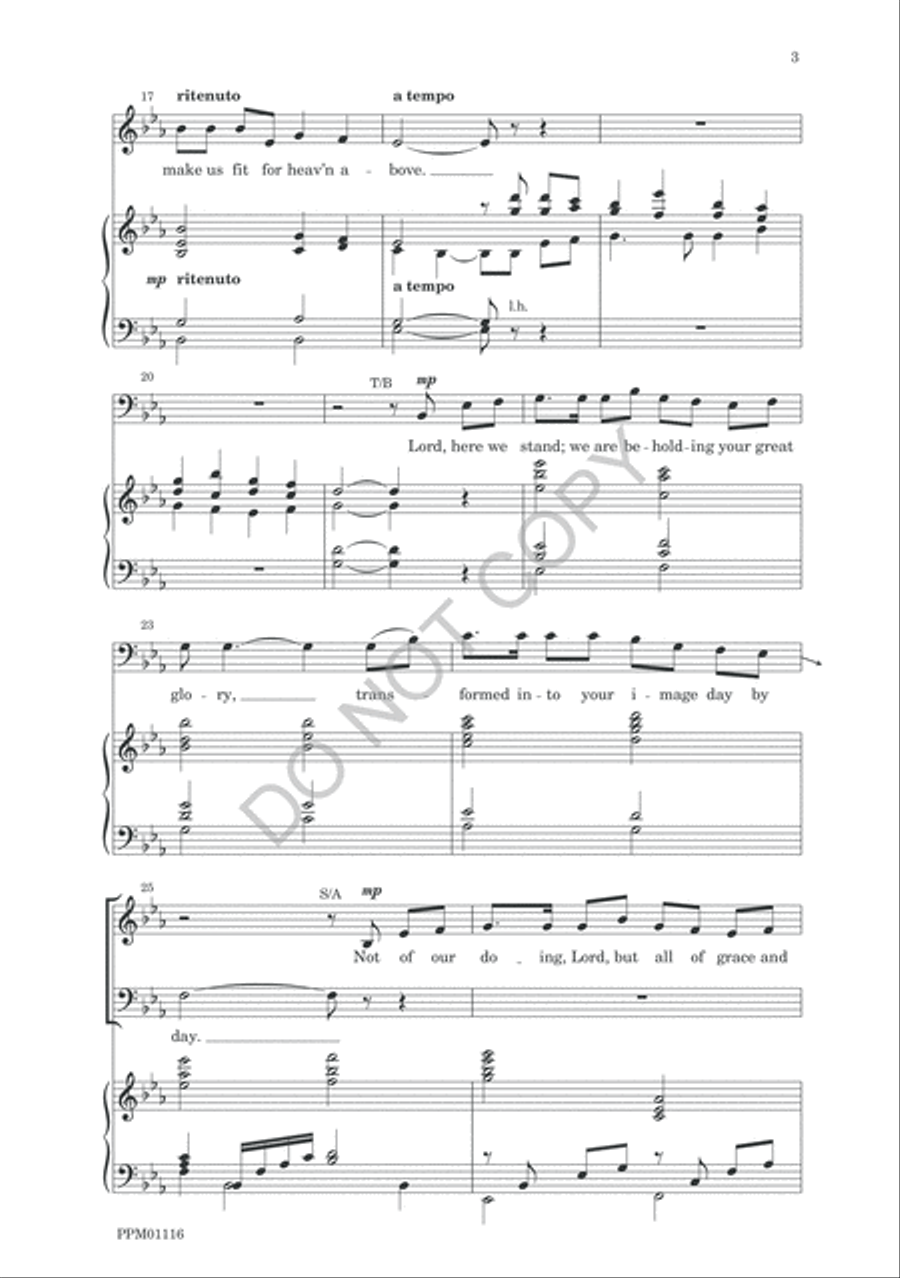 Glory into Glory Glory into Glory 4-Part scores gallery preview page 6