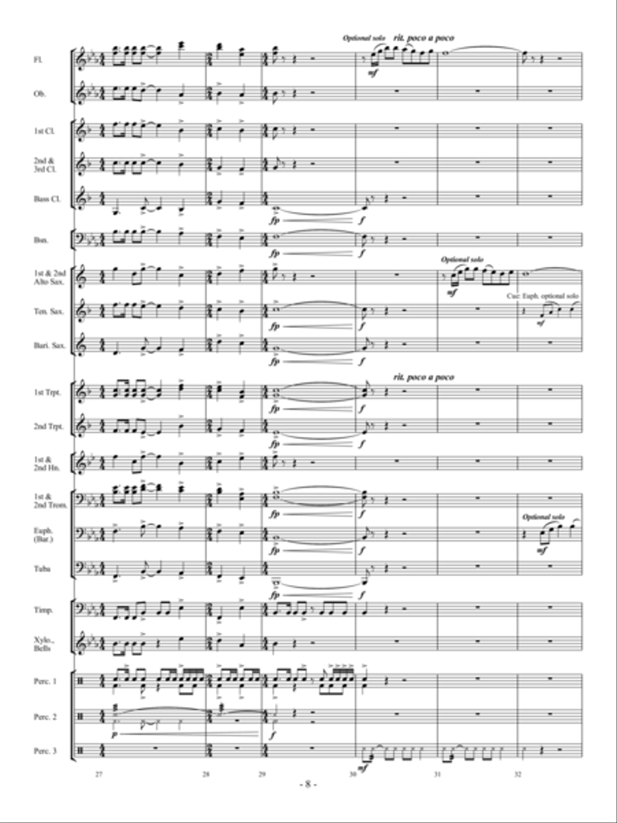 Dream Chaser Dream Chaser Concert Band scores gallery preview page 7