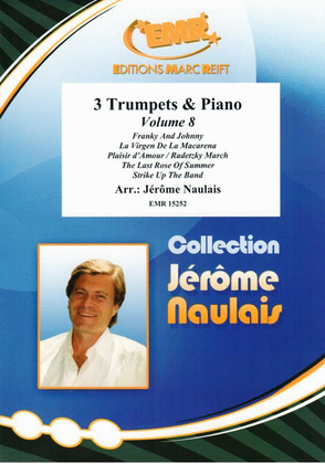 Book cover for 3 Trumpets & Piano Vol. 8