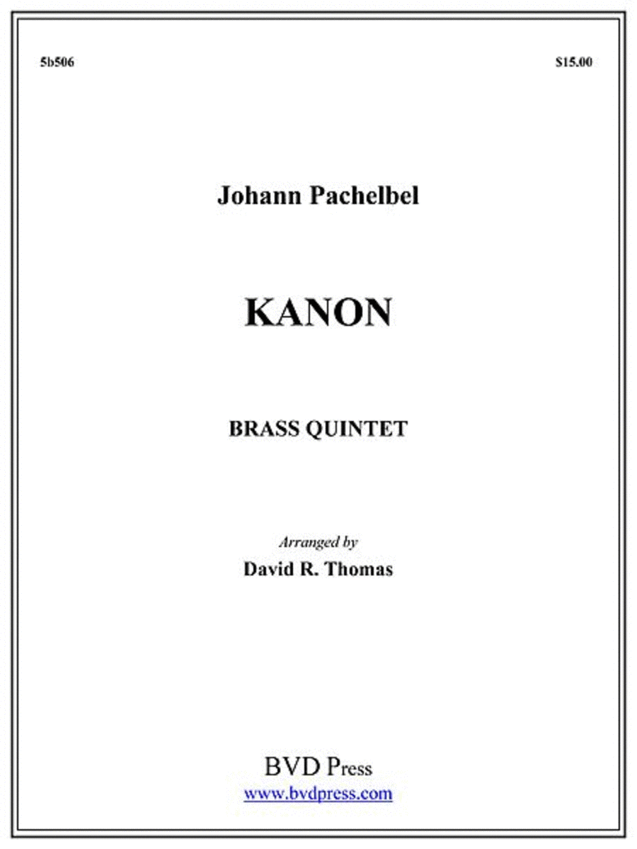 Johann Pachelbel : Kanon