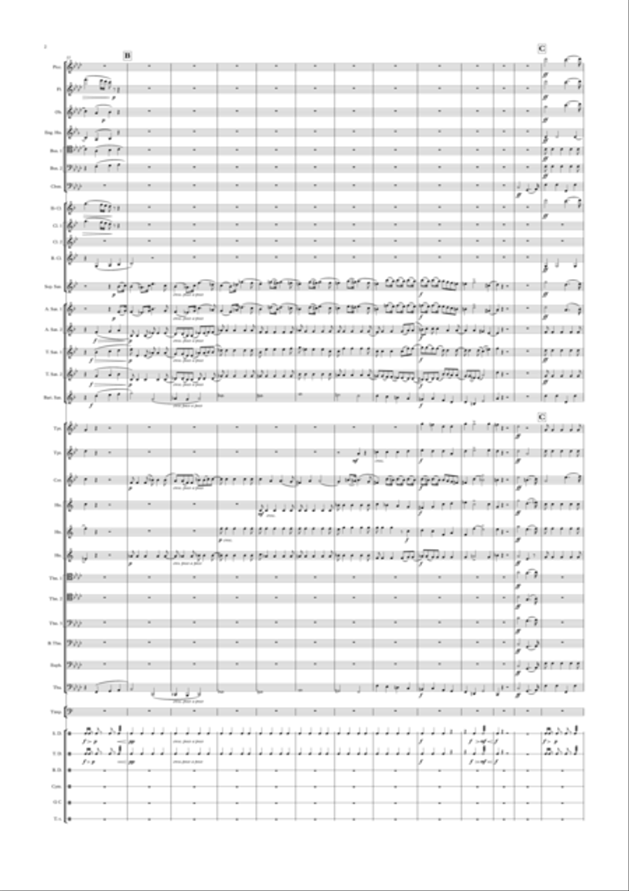 Grande Symphonie Funebre et Triomphale, Op.15 (Berlioz arr Timothy R Wheeler) Small Ensemble scores gallery preview page 2