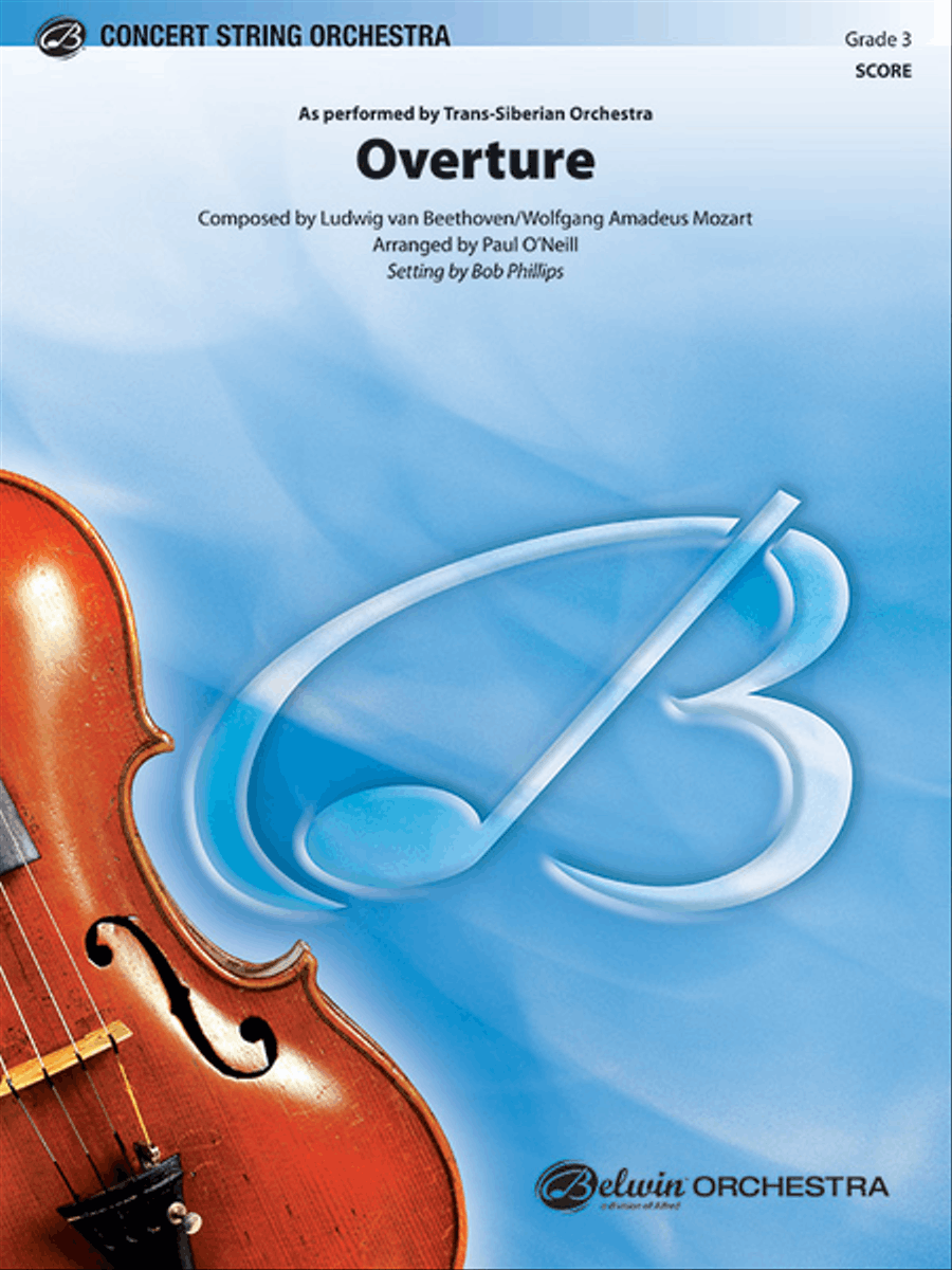 Overture Overture String Orchestra scores gallery preview page 1