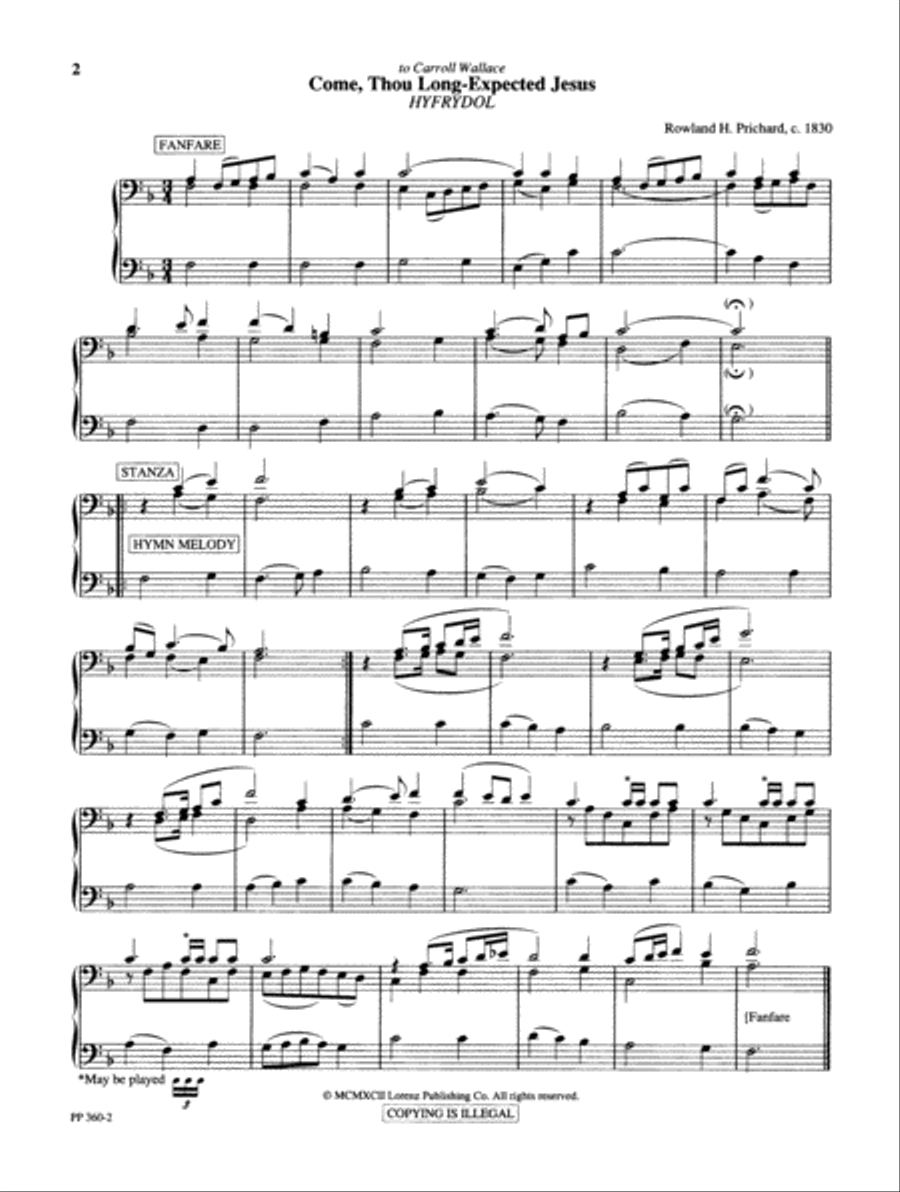 Trombone Hymns and Fanfares Trombone Solo scores gallery preview page 2
