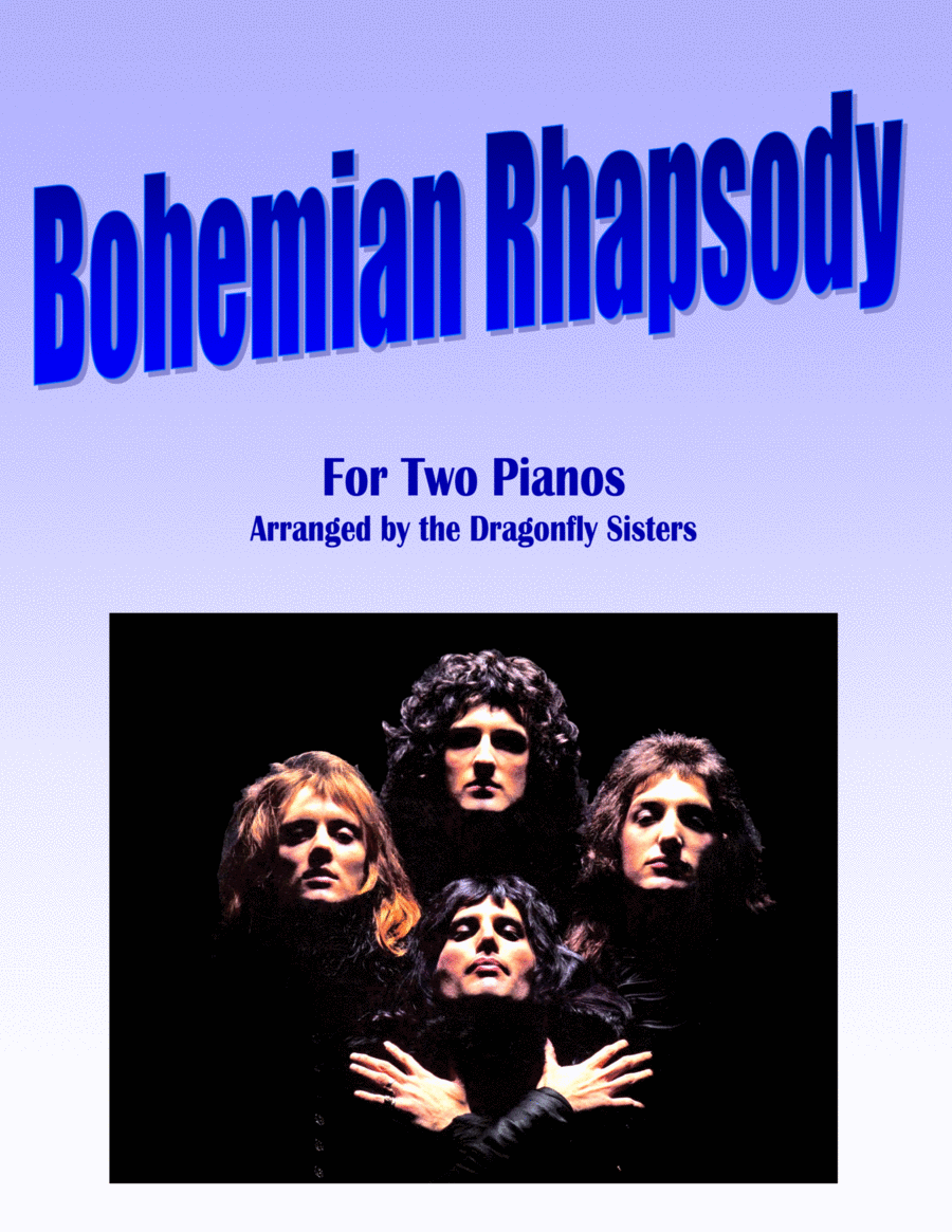 Bohemian Rhapsody 2 Pianos, 4-Hands scores gallery preview page 1