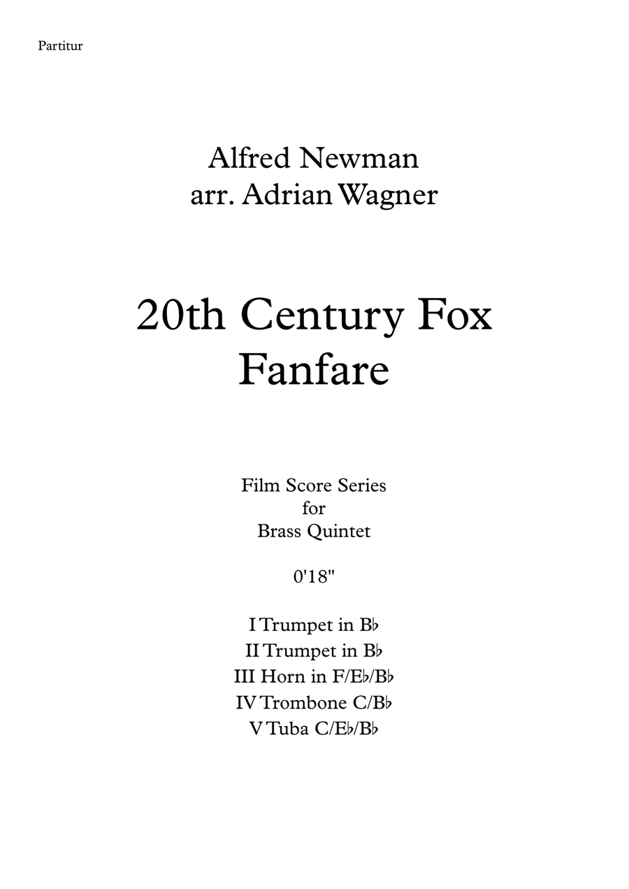 Twentieth Century Fox Trademark Euphonium scores gallery preview page 2