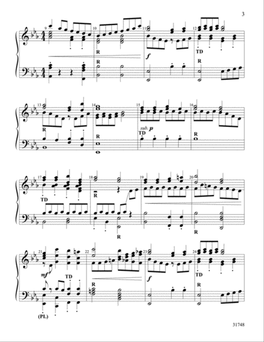 Kling, Glockchen, Kling Handbell Choir scores gallery preview page 3