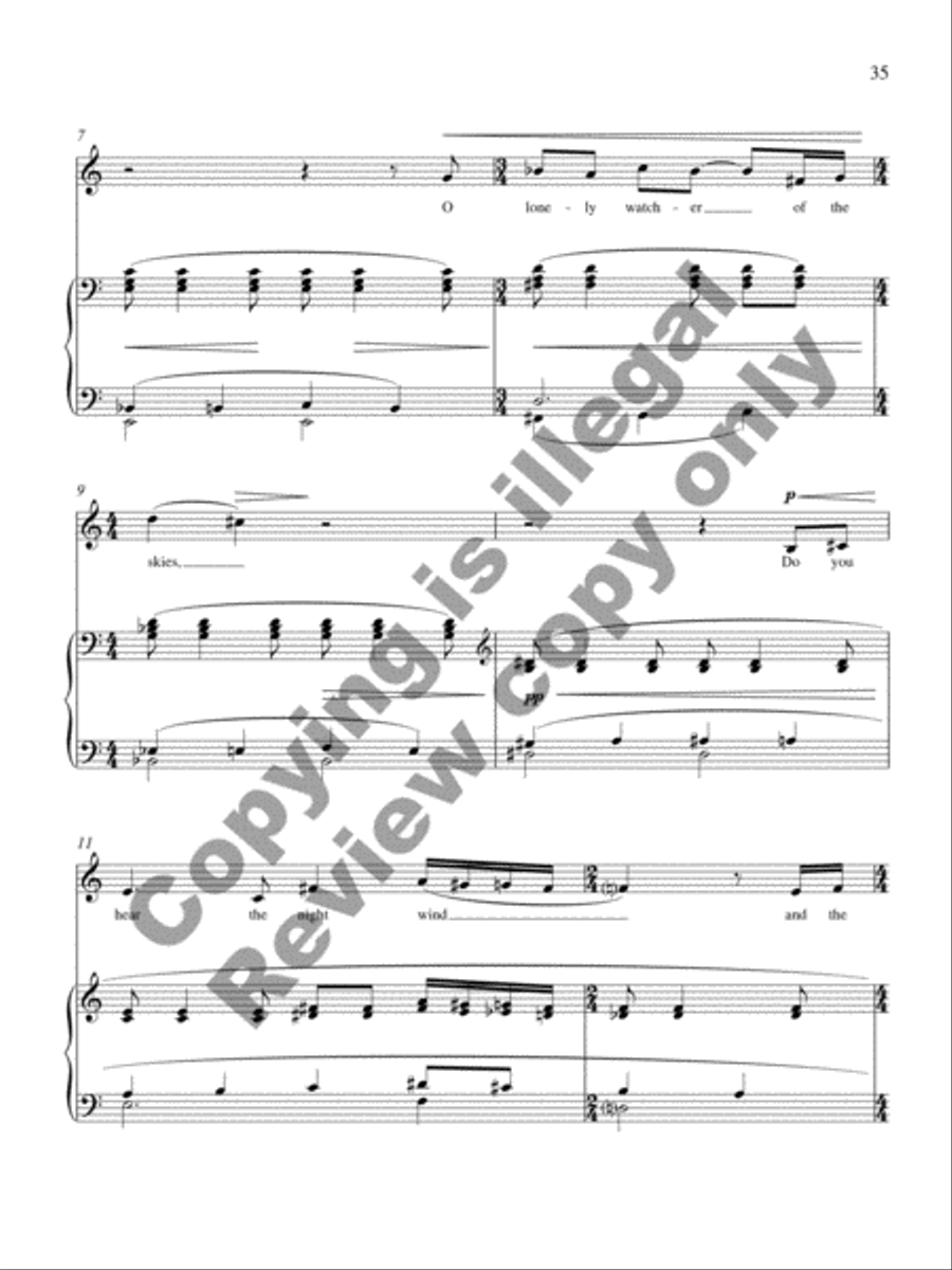 Of That So Sweet Imprisonment Voice Solo scores gallery preview page 16