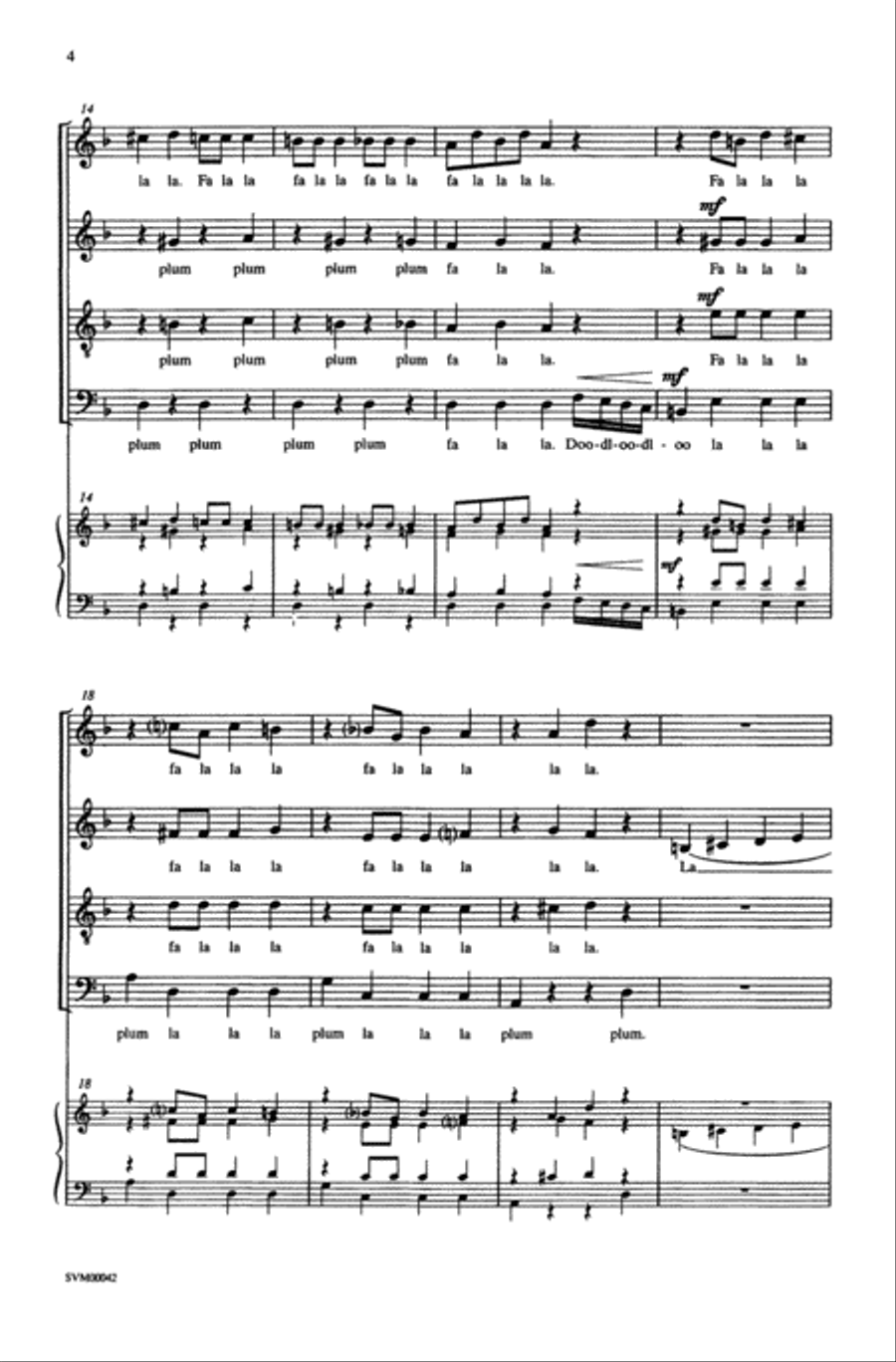 Dance of the Sugar-Plum Fairy (from The Nutcracker Suite) A Cappella scores gallery preview page 3