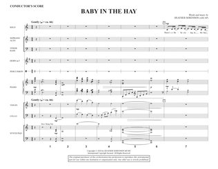 Book cover for Baby in the Hay - Full Score