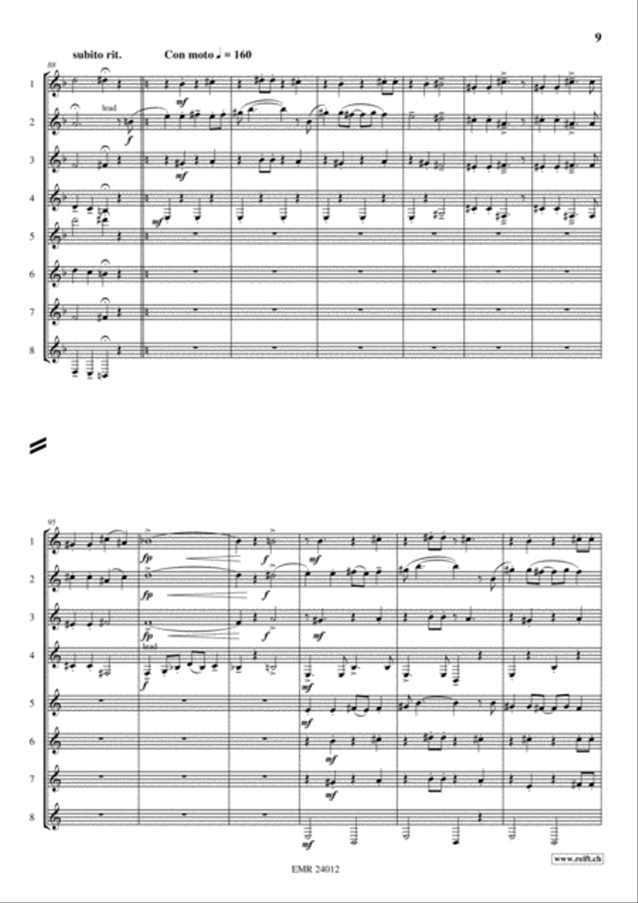 A Portrait Euphonium scores gallery preview page 9