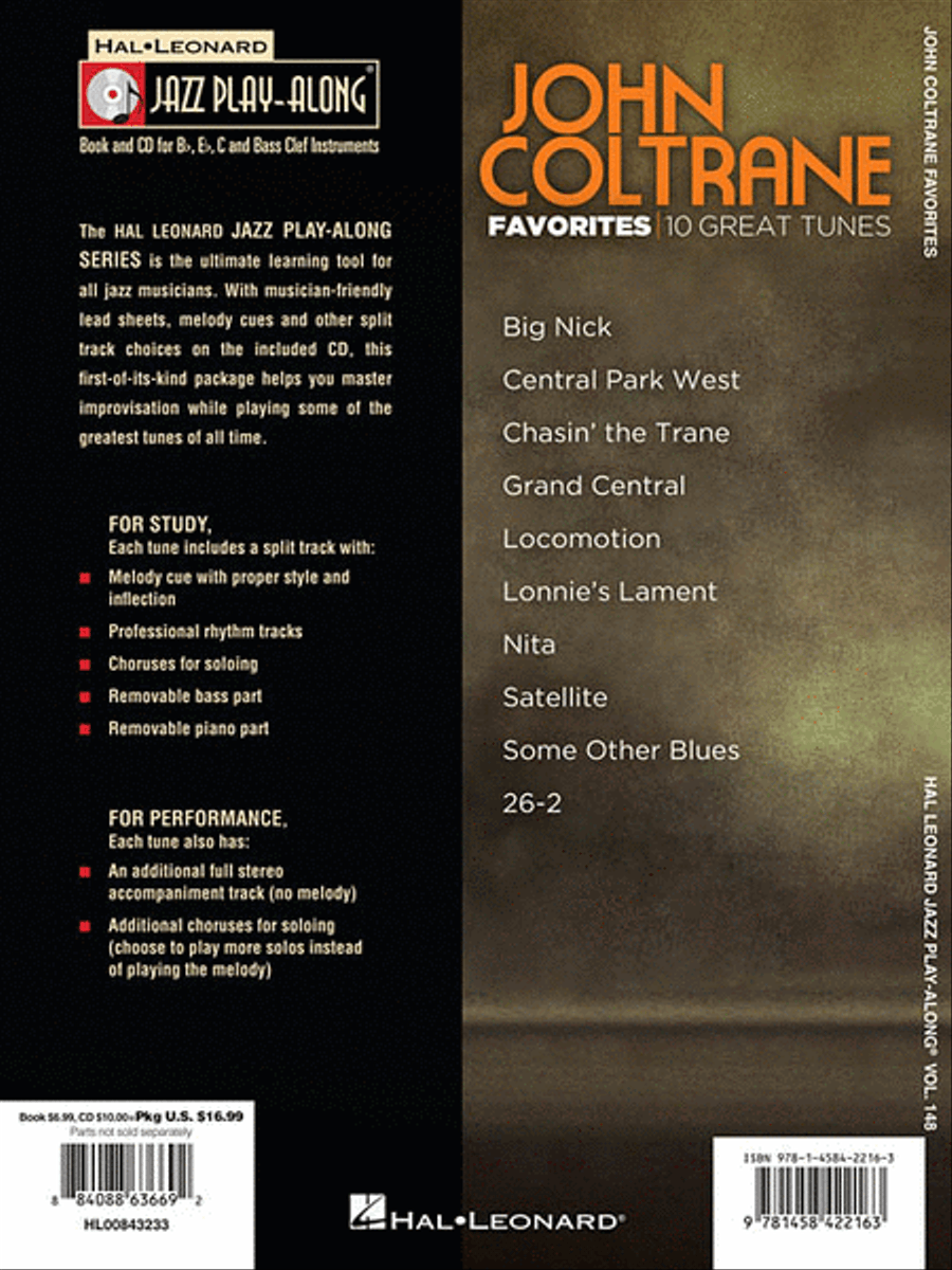 John Coltrane Favorites C Instrument scores gallery preview page 2