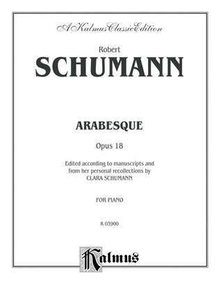 Book cover for Schumann: Arabesque