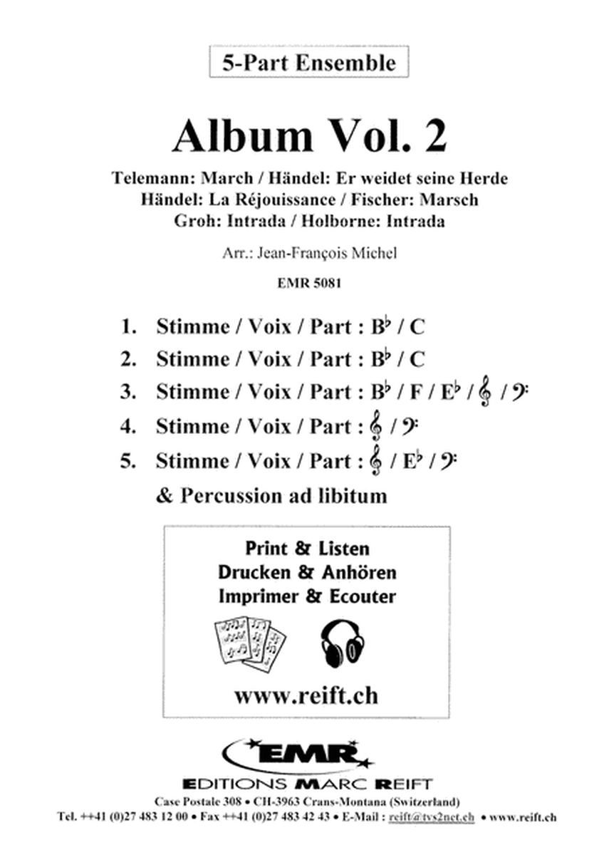 Quintett Album Vol. 02 image number null