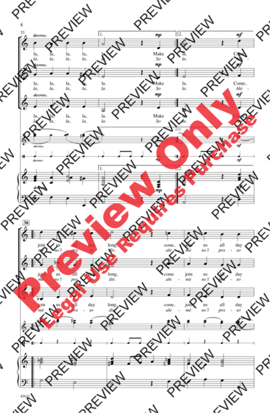This Is Our Time for Singing Women's Choir scores gallery preview page 8