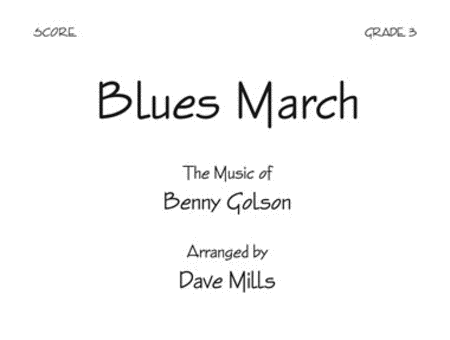 Blues March - Score