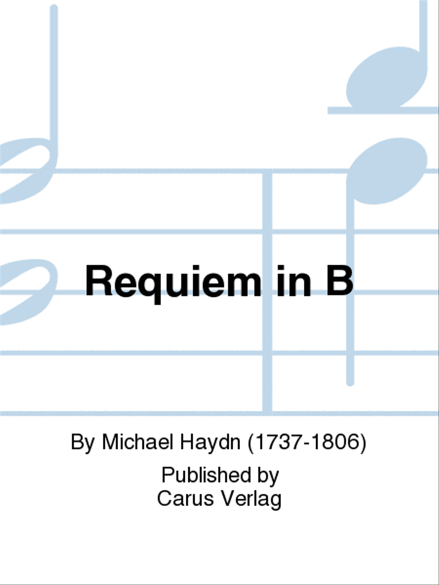 Requiem in B Viola scores gallery preview page 1