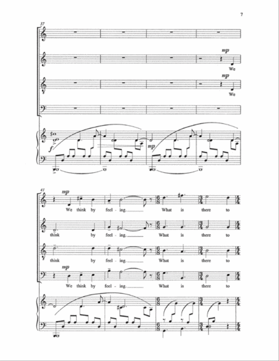 The Waking The Waking 4-Part scores gallery preview page 6