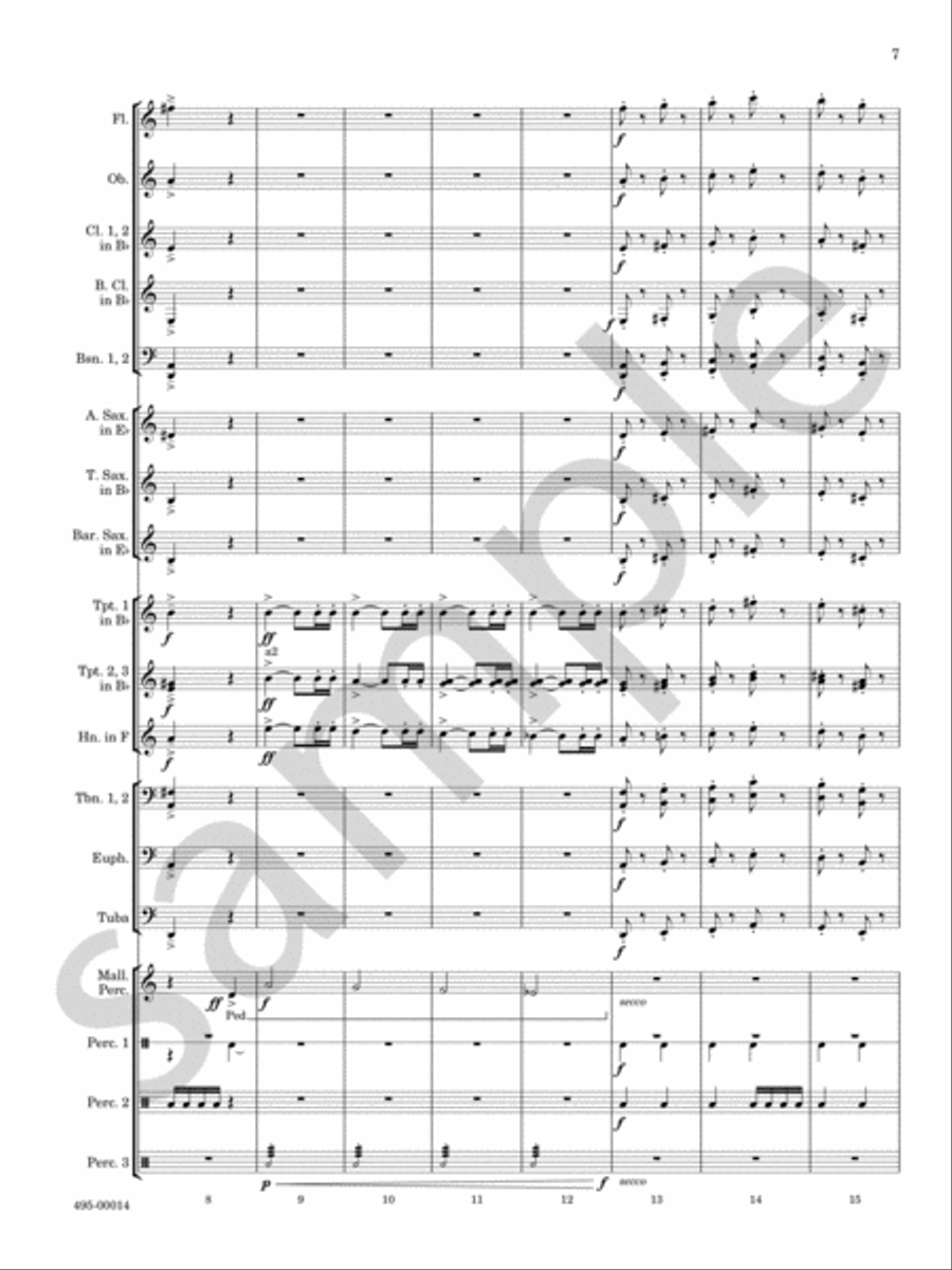 American Hymns American Hymns Concert Band scores gallery preview page 6