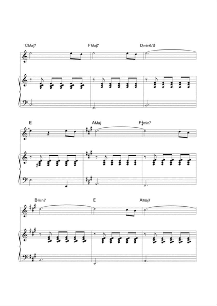 Immagini di un giorno Immagini di un giorno Piano, Vocal, Guitar scores gallery preview page 4
