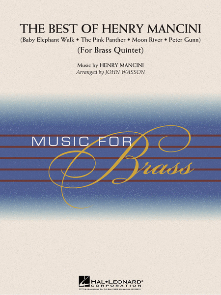 The Best of Henry Mancini by Henry Mancini Brass Quintet - Sheet Music
