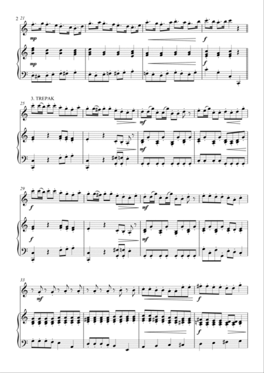 Nutcracker Medley (Flute and Piano) Chamber Music scores gallery preview page 2