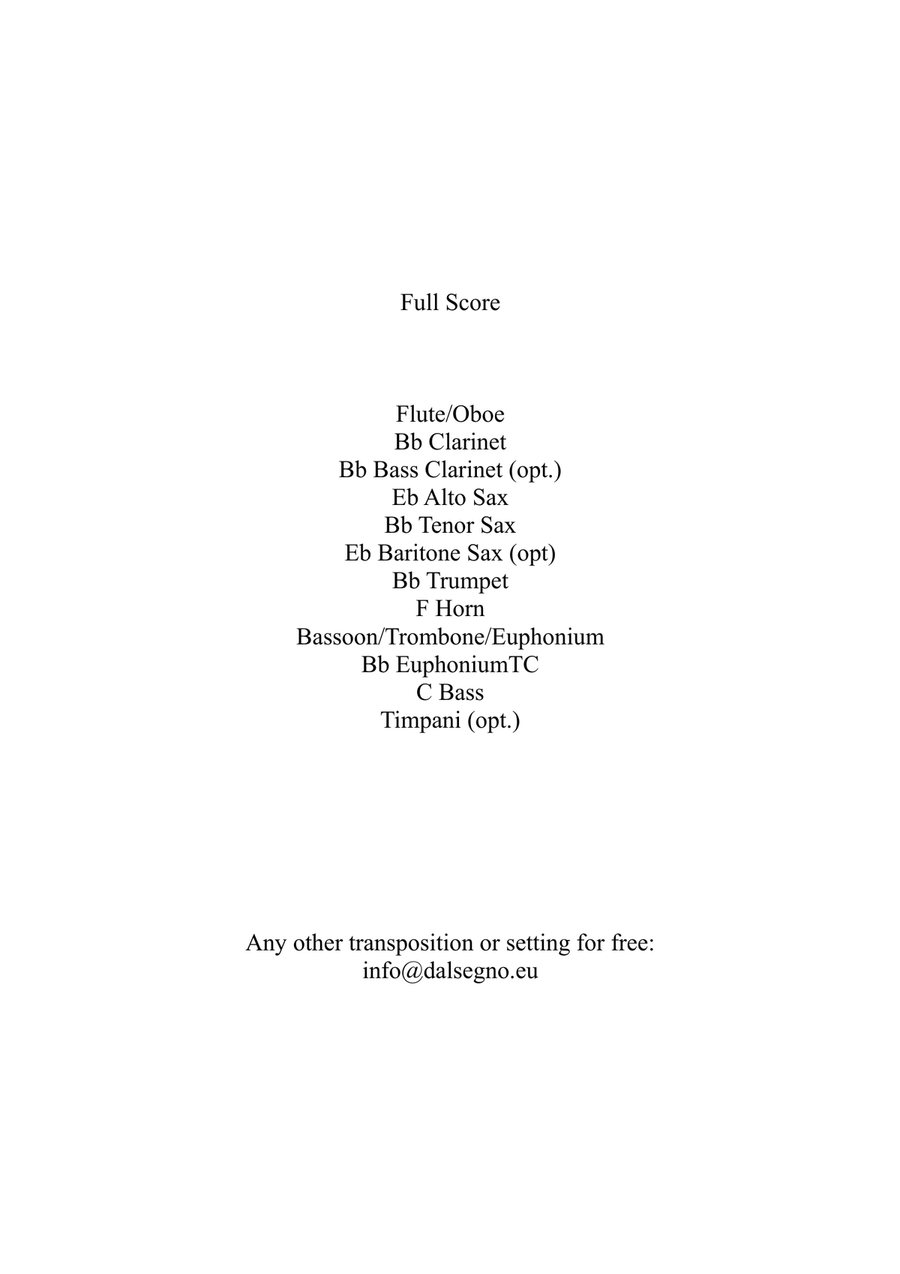 ChorAlles - Easy Chorales for Junior or Beginning Band (grade 1) Concert Band scores gallery preview page 2