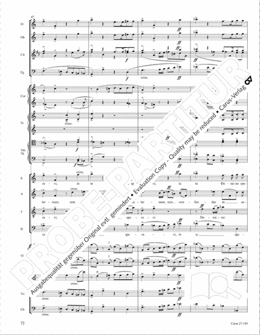Te Deum 4-Part scores gallery preview page 79