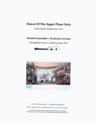 Dance Of The Sugar Plum Fairy - UKULELE ENSEMBLE / ORCHESTRA (Both C-Ukulele and Baritone), Opening