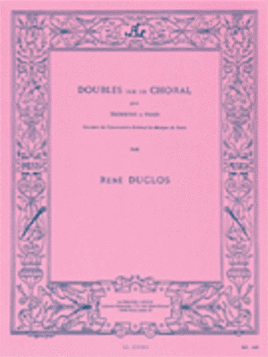 Doubles sur un Choral Choir scores gallery preview page 1