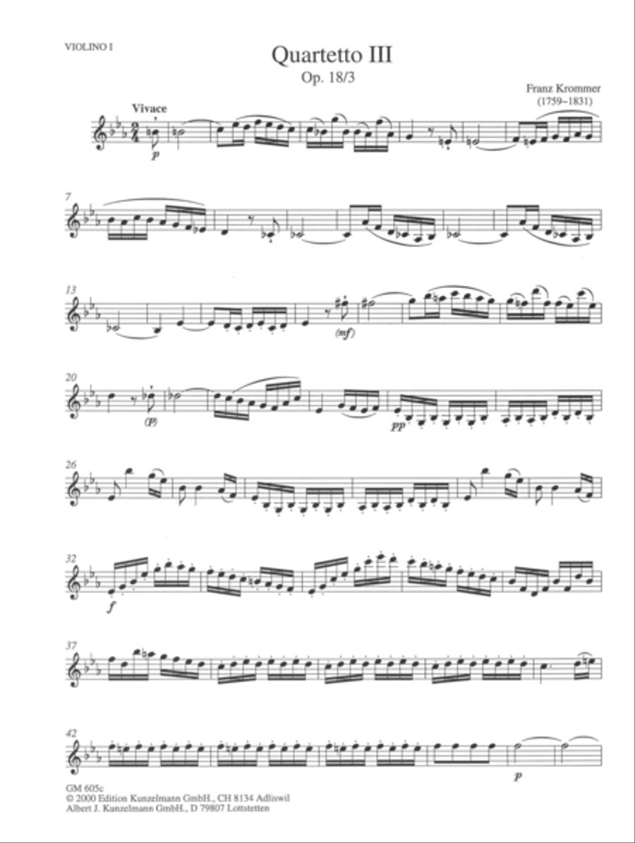 String quartet no. 3 String Quartet scores gallery preview page 2