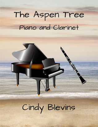 Book cover for The Aspen Tree, for Piano and Clarinet