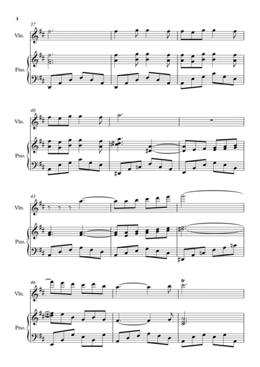 Barcarolle from The Tales of Hoffmann Violin (Flute) & Piano image number null
