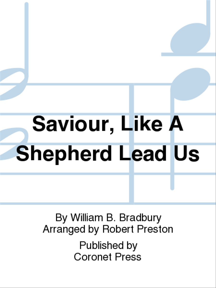 Saviour, Like A Shepherd Lead Us 4-Part scores gallery preview page 1
