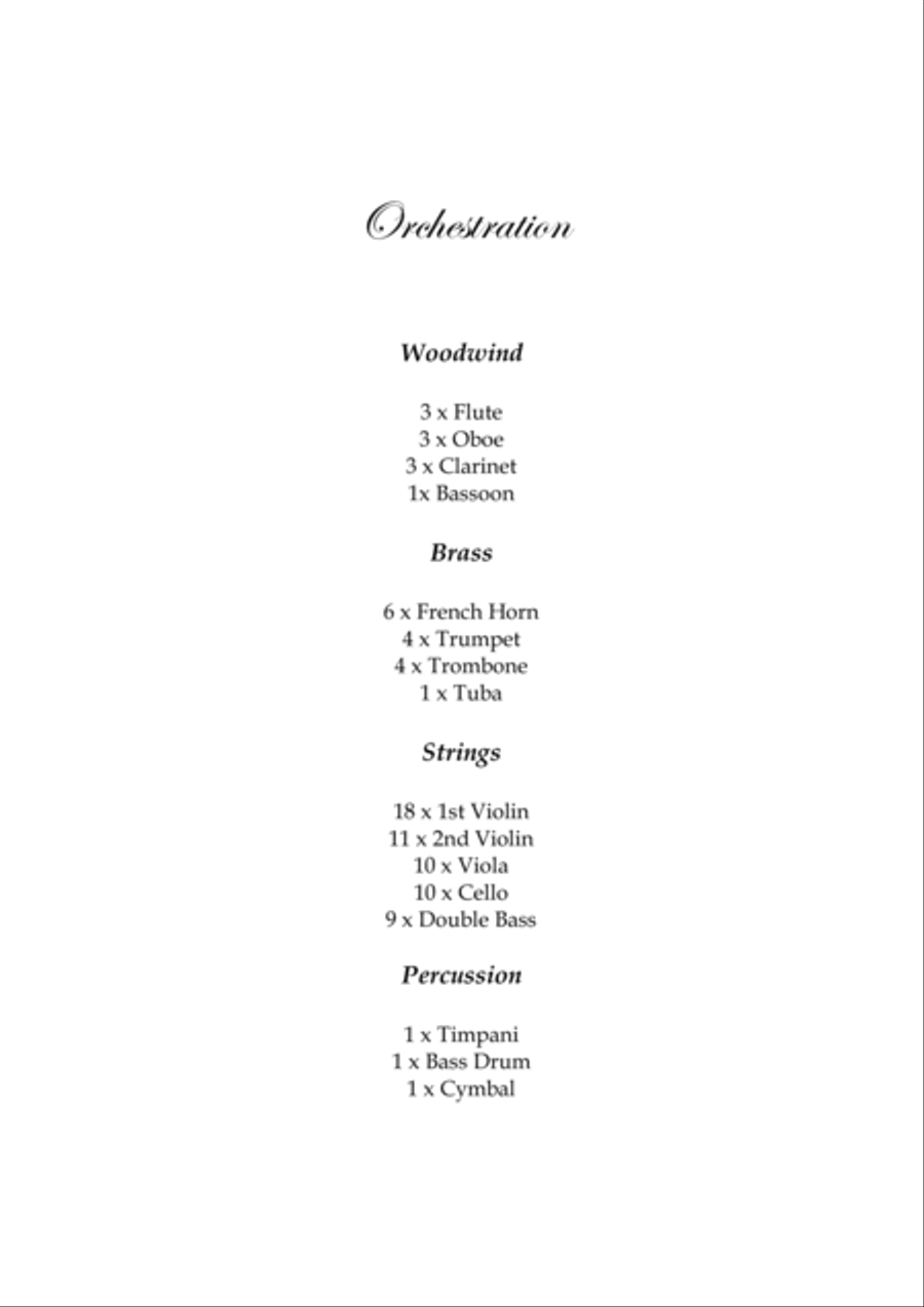 The Fall of the Dauntless - Score and Parts The Fall of the Dauntless - Score and Parts Full Orchestra scores gallery preview page 2